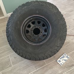 Bf Goodrich Tires 33 12.50 15 And Rims 