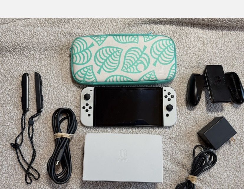 White Nintendo Switch