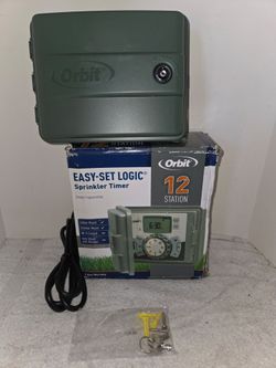Orbit 12 Station Brand Sprinkler Timer  New (Price Is Firm )