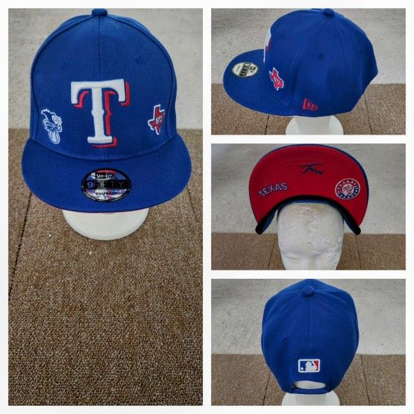 TEXAS RANGERS MLB BASEBALL ⚾️ SNAPBACK HAT.