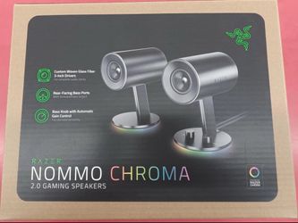 Razer Nommo Chroma Full Range 2.0 PC Gaming Speakers