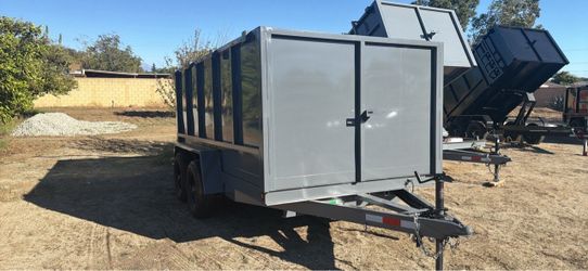 New smooth wall dump trailer 12 Ft
