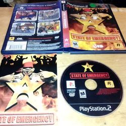 PS2 Game State Of Emergency 