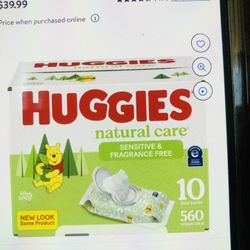 Huggies Wipes 