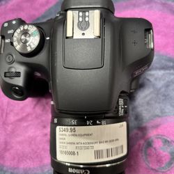 Canon EOS Rebel T7 Camera With Lens No Battery No Charger