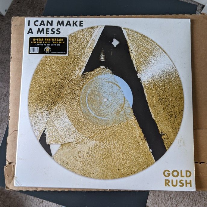 I Can Make A Mess Vinyl - Gold Rush, Unopened