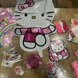 $7 Hello kitty Decorations