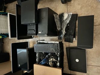 Computer lot with one Xbox