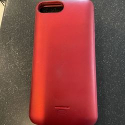 Red iPhone 7 Plus Charging Case