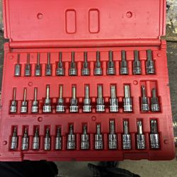 Snap On Combination Socket Driver Set