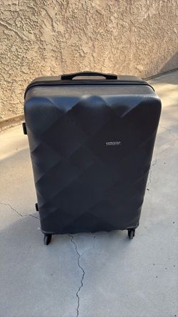 American tourist luggage
