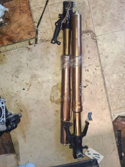 99-07 Suzuki Hayabusa Gen 1 Busa Front Forks Suspension Shocks GSX1300R X9851