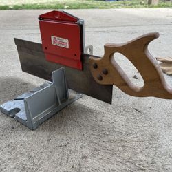 Handyman Mitre Box Saw H114