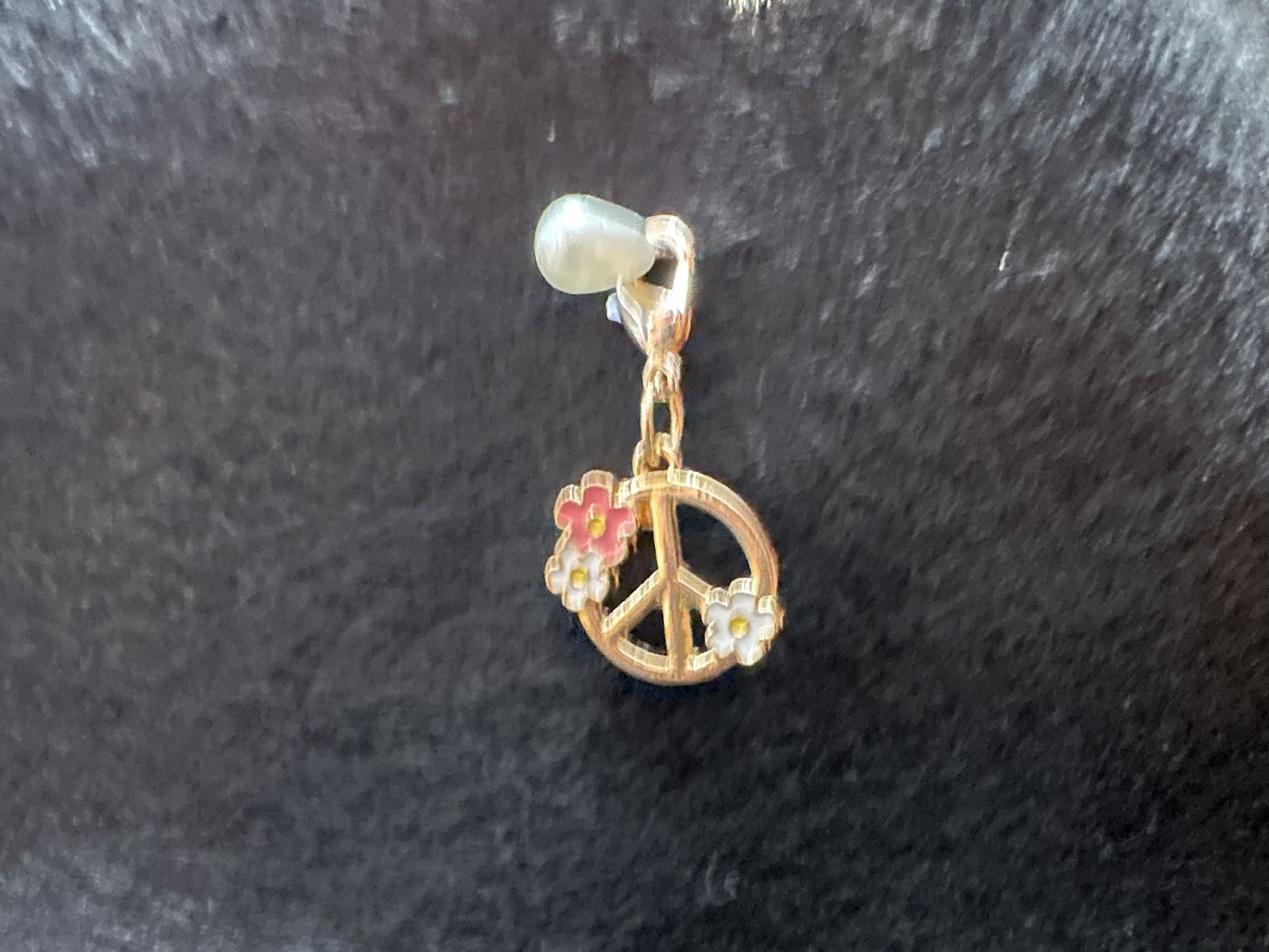 Peace & Love Charm