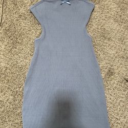 brand new blue dress