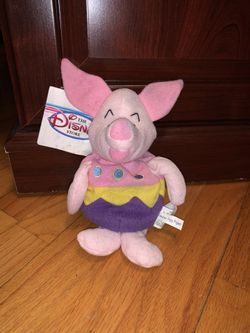 Easter Egg Piglet Mini Bean Bag Plush