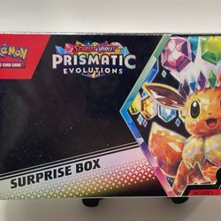 Pokemon Scarlet & Violet Prismatic Evolutions Surprise Box