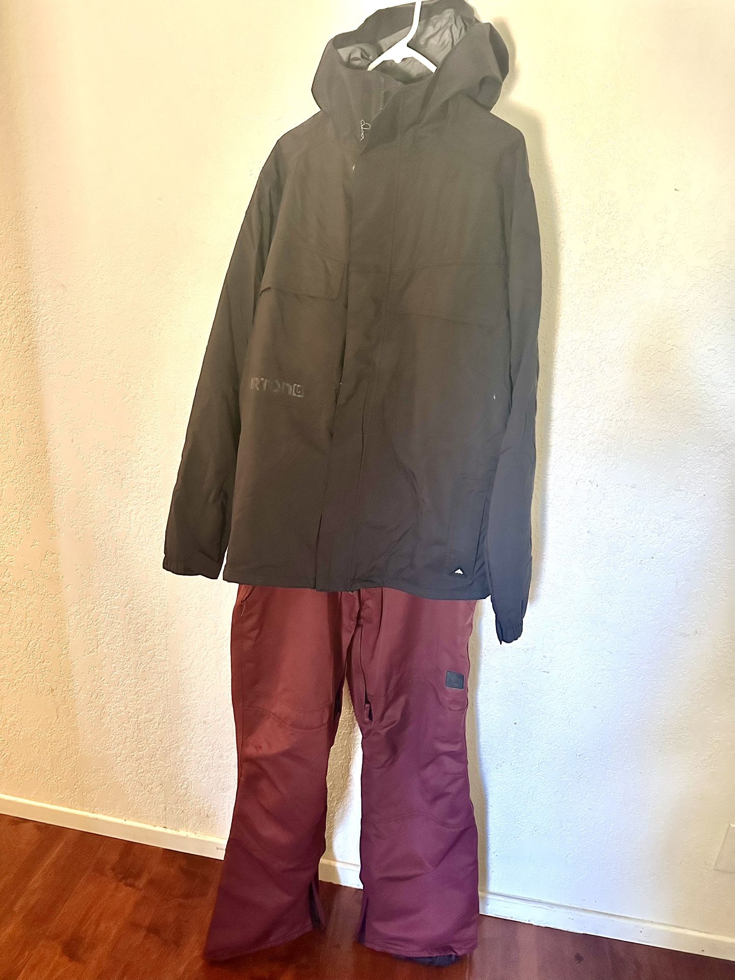 Burton Snowboard Jacket And Dc, Aperture Pants