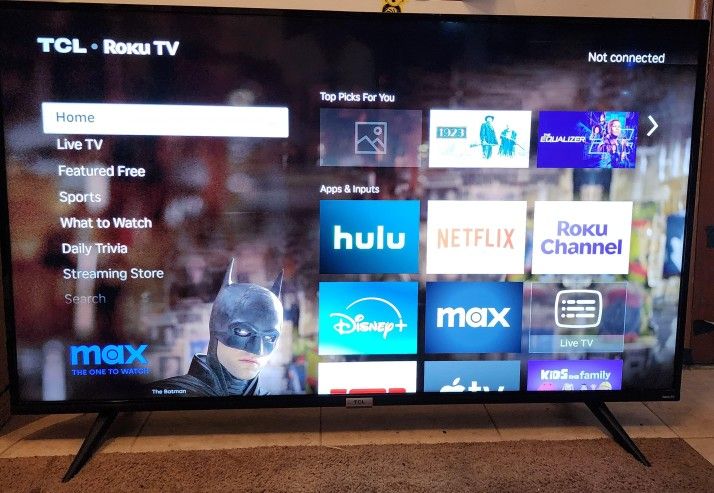 TCL 50" Class 4 Series 4k UHD Smart Roku LED TV