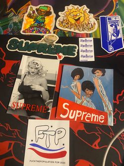 Supreme Stickers