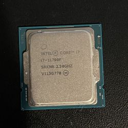 Intel® Core™ i7-11700F Desktop Processor 8 Cores up to 4.9 GHz LGA1200 (Intel® 500 Series & Select 400 Series Chipset) 65W