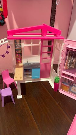 Folding Barbie house