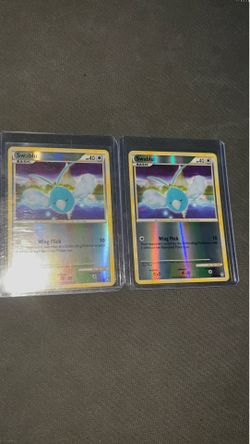 Pokemon Cards HeartGold & SoulSilver Swablu Reverse Holo