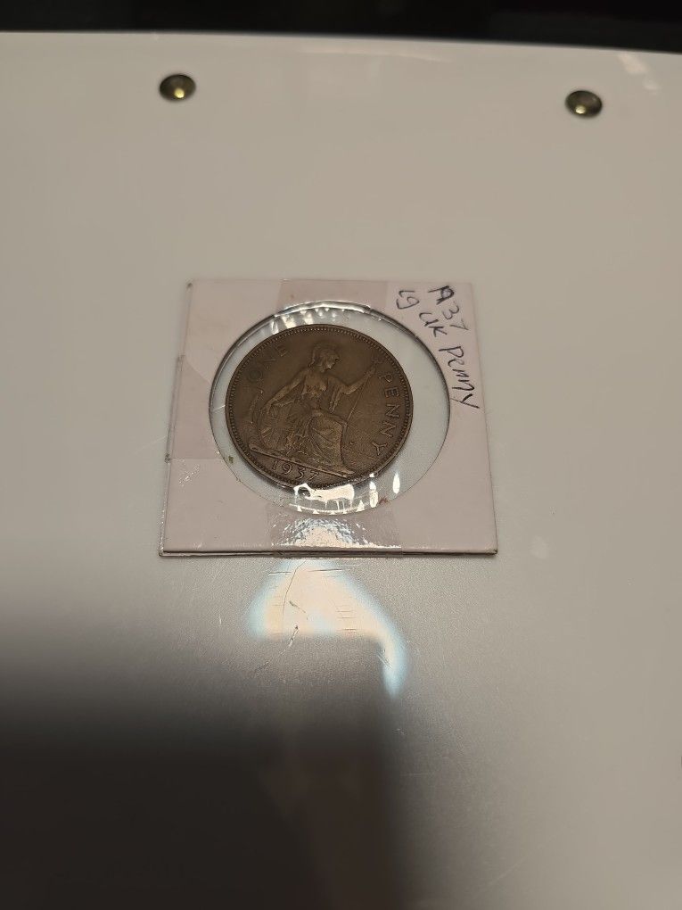 Large UK Penny 1cent