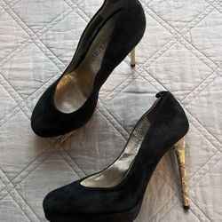 Dsquare D2 Black Platform Heels Size EUR35/US5