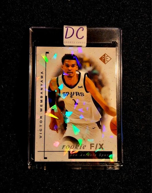 Victor Wembanyama 2023 Prospectors Edge Rookie F/X Cracked Ice SAN ANTONIO SPURS NBA