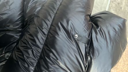 size 38 black mackage vest