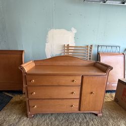 Crib and Changing Table Set 