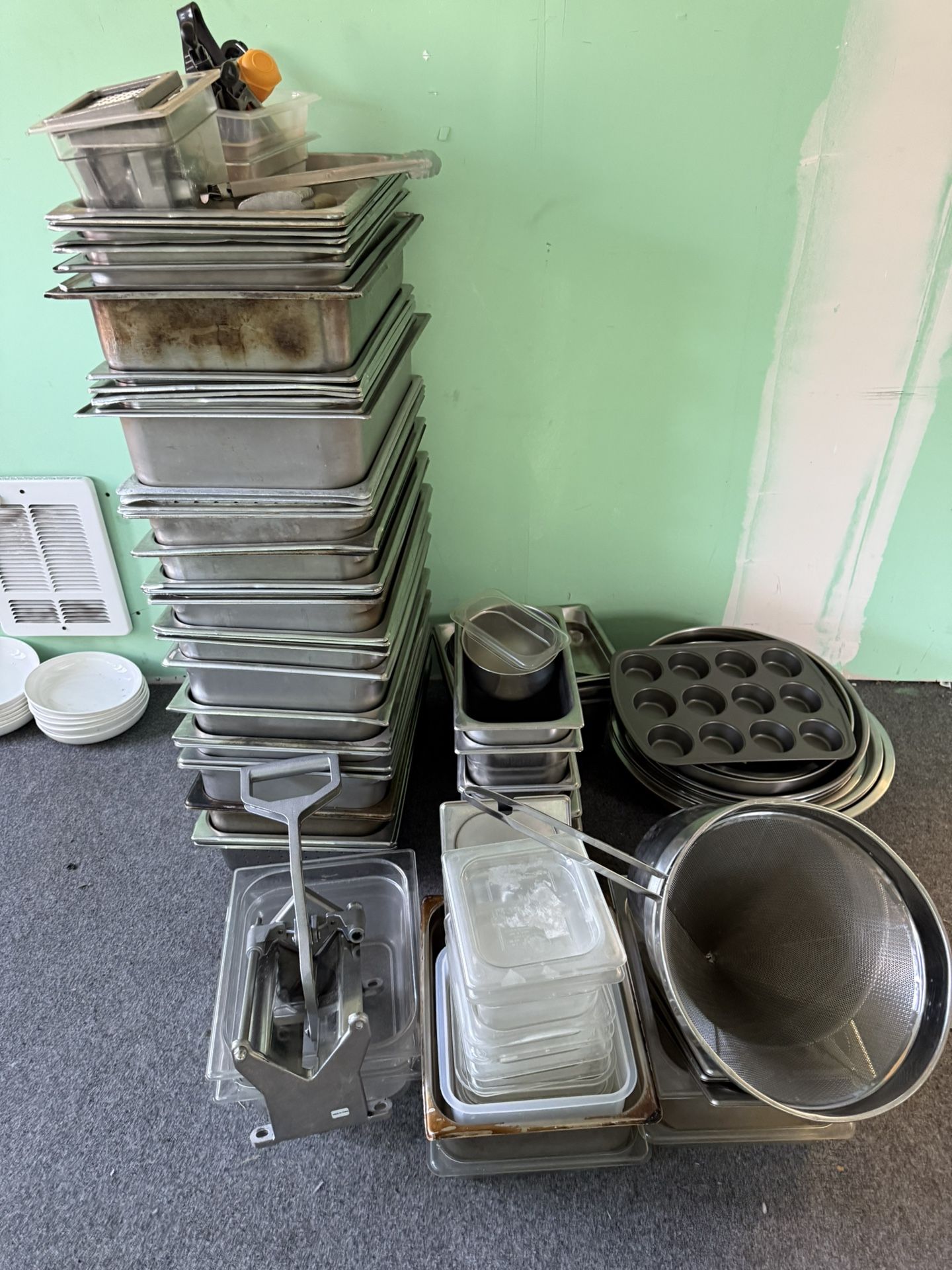 Assorted Hotel Pans