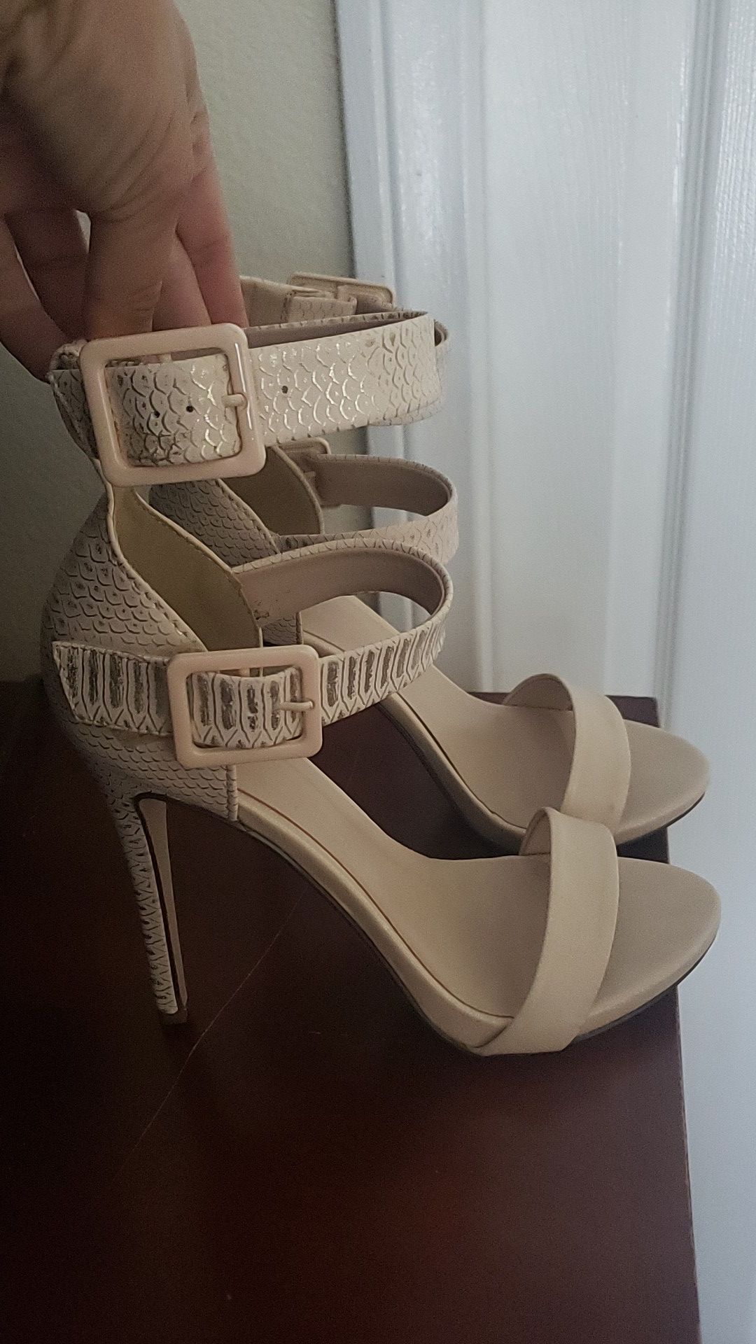 Nude heels