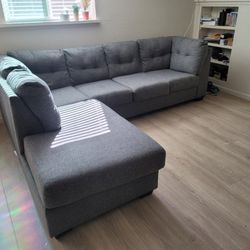 Living Spaces Sectional Sofa Bed