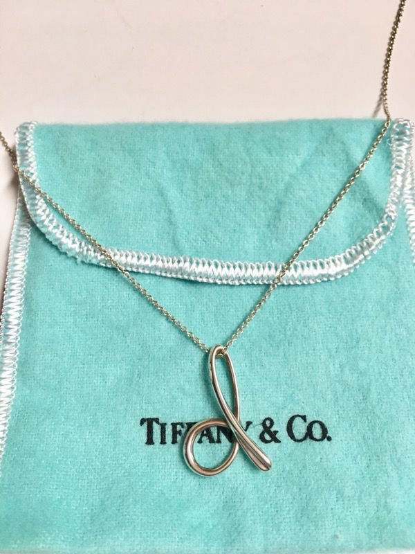 Tiffany and Co silver necklace