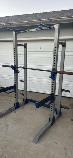 Squat rack and chest rack