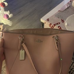 Pink Coach Bag