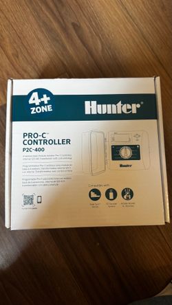 Hunter Pro-C P2C-400 4 Station Outdoor Irrigation Sprinkler Controller Timer Open Box