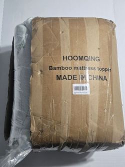 Bamboo Mattress Topper King Size Quilted Cooling Mattress Pad Deep Pocket