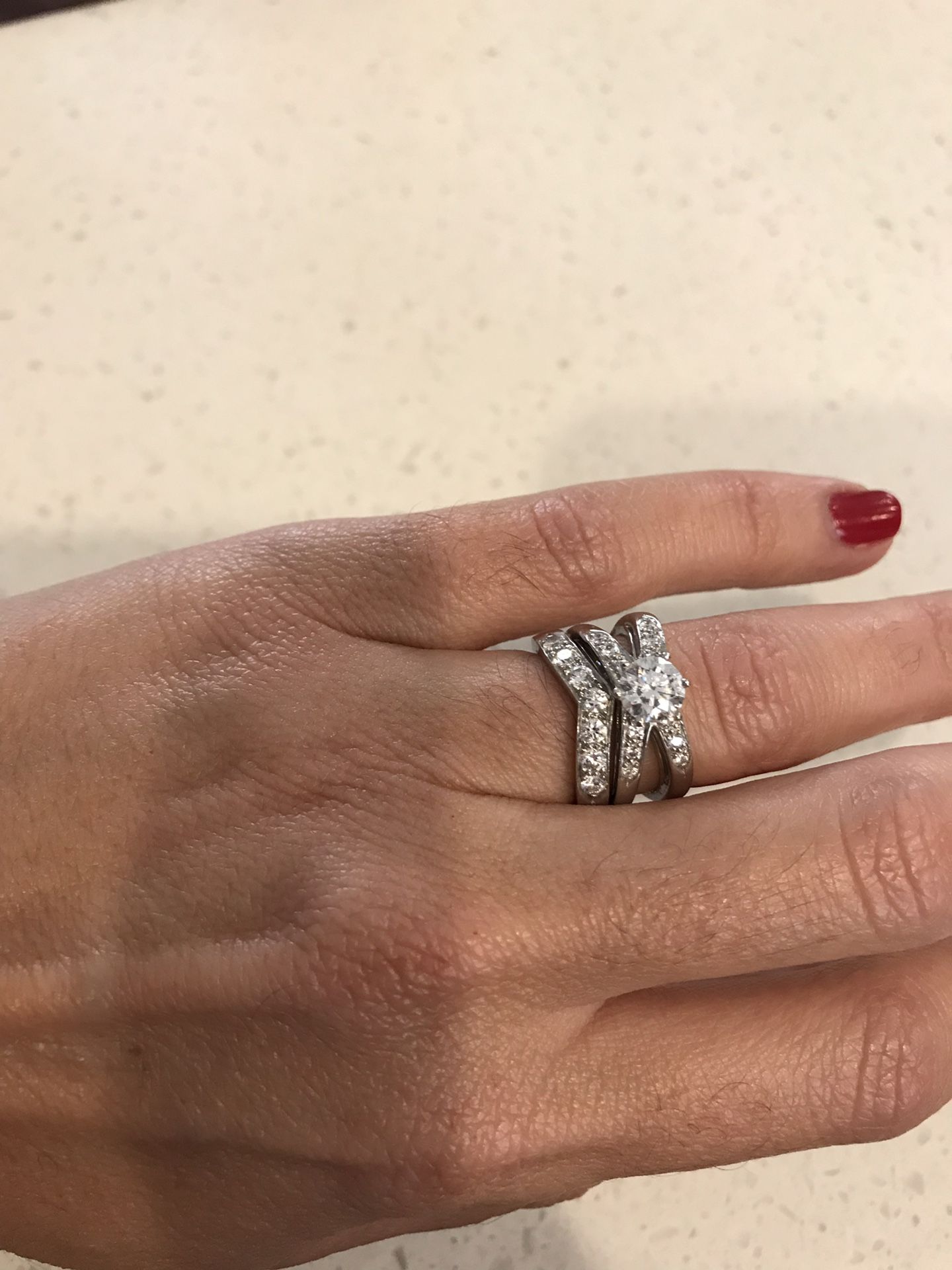 Tiffany & Co. Engagement Ring Set  & Accessories