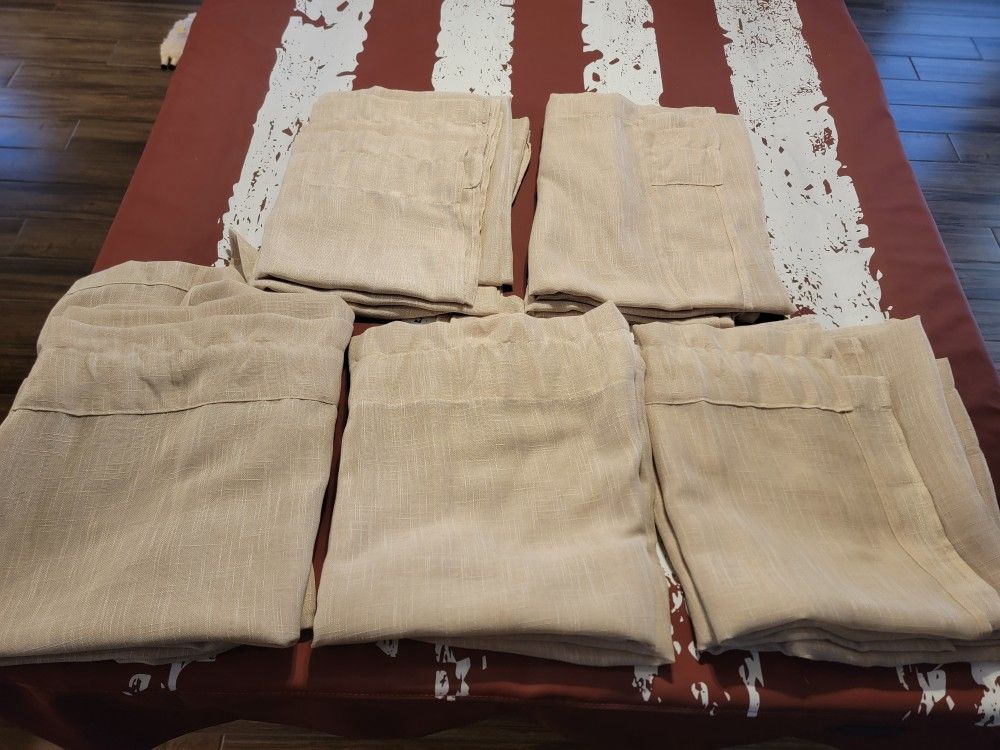 Drapes for windows 5 pairs