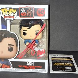 🔥 Bruce Campbell autographed Funko JSA COA 🔥
