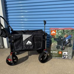 Ozark Trail All-Terrain Foldable Push Pull Wagon
