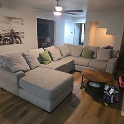 Gray Sectional Couch