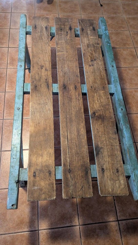 Antique Vintage Coffee Table/ Bench