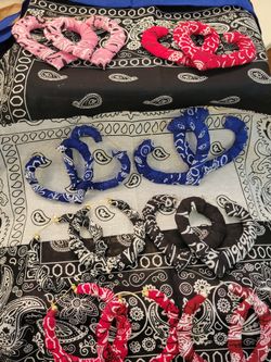 Bandana Earrings 