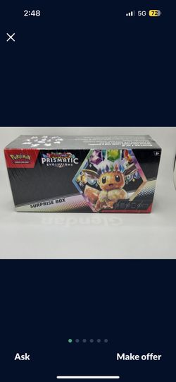 Prismatic Surprise Box Pokemon