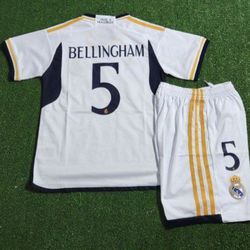 Real Madrid #5 Bellingham Soccer KID'S Set 