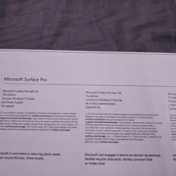 Microsoft Surface Pro 5G 13inch 512gb 16gb